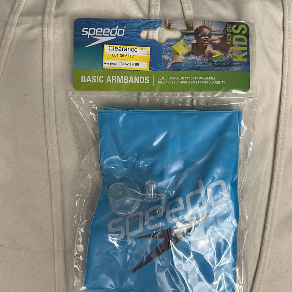 Speedo Unisex-Child Swim Arm Bands Begin to Swim, size 2-12 years